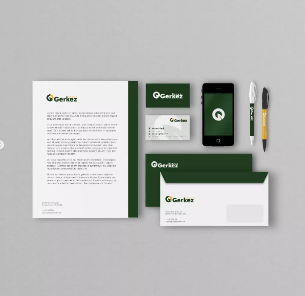 Gerkez — kurumsal görsel kimlik